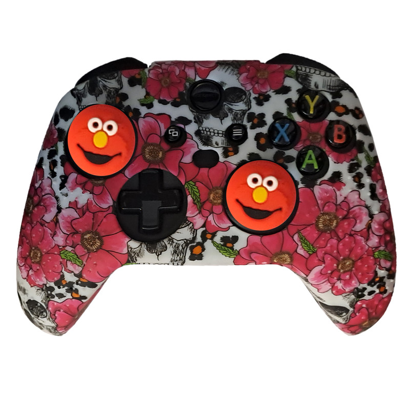 محافظ دسته ایکس باکس Series S مدل Flower XS86 به همراه روکش آنالوگ