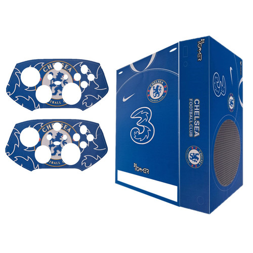برچسب کنسول بازی XBOX S آیگیمر طرح چلسی مدل Skins002 مجموعه 3 عددی