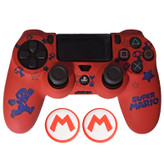 محافظ دسته پلی استیشن 4 طرح ماریو مدل Super Mario PS4263 به همراه روکش آنالوگ