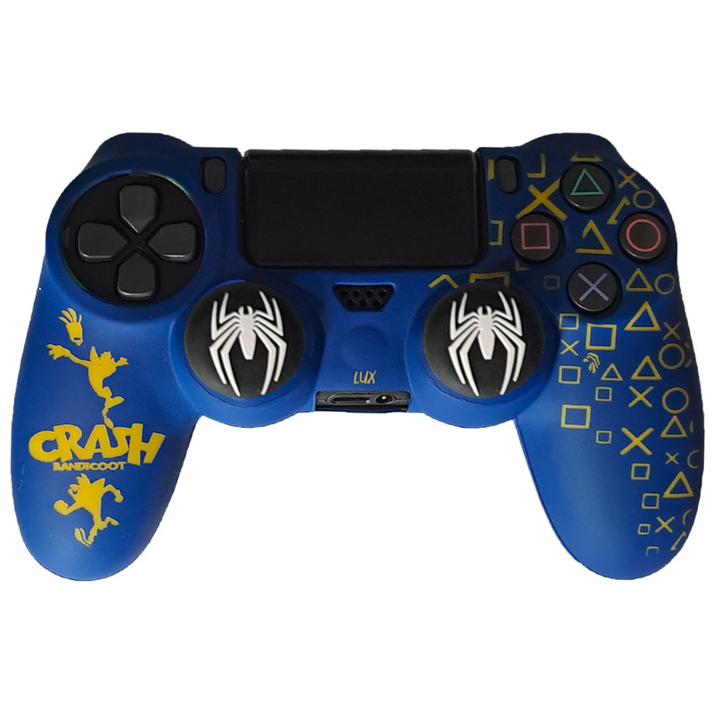 محافظ دسته پلی استیشن 4 مدل CRASH PS4210 به همراه روکش آنالوگ