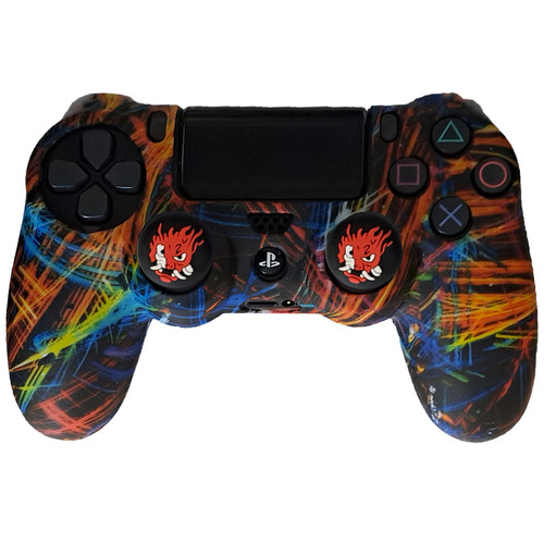 محافظ دسته پلی استیشن 4 مدل Laser PS4123 به همراه روکش آنالوگ