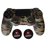 محافظ دسته پلی استیشن 4 طرح ارتشی مدل Army PS4262 به همراه روکش آنالوگ