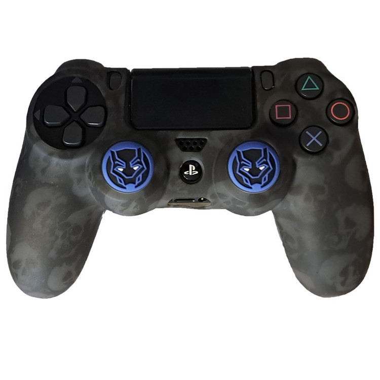 محافظ دسته پلی استیشن 4 مدل SKULL PS4091 به همراه روکش آنالوگ