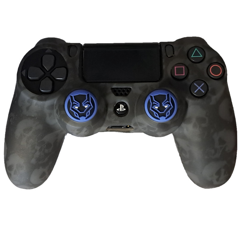 محافظ دسته پلی استیشن 4 مدل SKULL PS4091 به همراه روکش آنالوگ