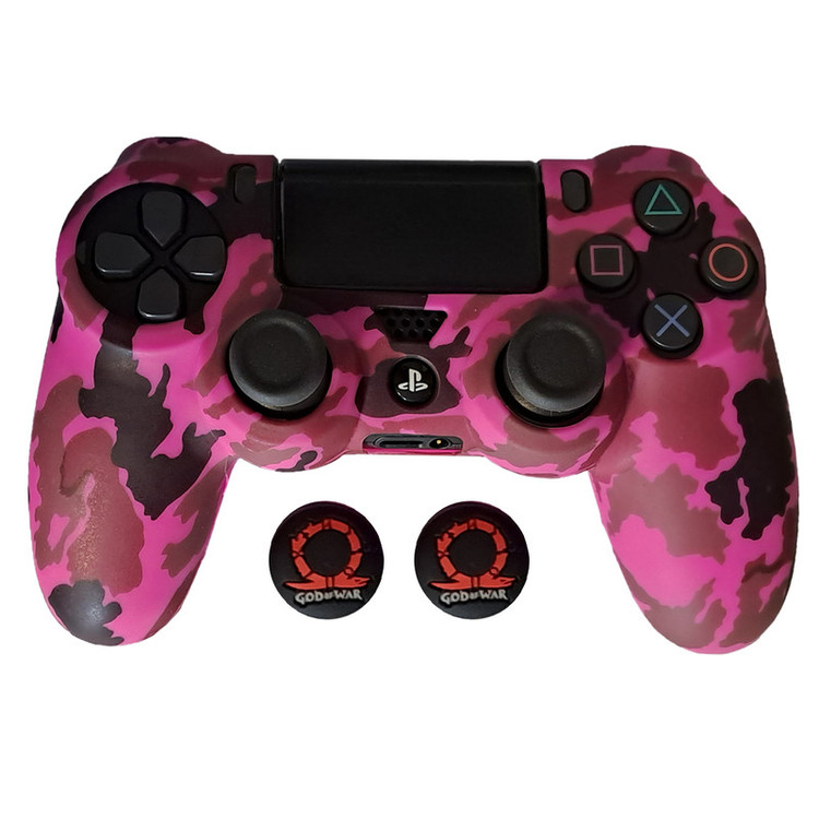 محافظ دسته پلی استیشن 4 مدل Army PS4138 به همراه روکش آنالوگ
