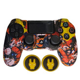 محافظ دسته پلی استیشن 4 مدل Dragon Ball PS4299 به همراه روکش آنالوگ