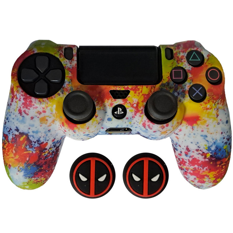 محافظ دسته پلی استیشن 4 مدل Palette PS4127 به همراه روکش آنالوگ