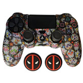 محافظ دسته پلی استیشن 4 مدل SKULL PS4113 به همراه روکش آنالوگ