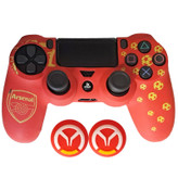 محافظ دسته پلی استیشن 4 طرح آرسنال مدل Arsenal PS4320 به همراه روکش آنالوگ