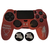 محافظ دسته پلی استیشن 4 مدل TOMB RAIDER PS4212 به همراه روکش آنالوگ