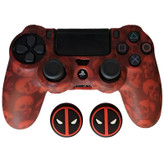 محافظ دسته پلی استیشن 4 مدل SKULL PS4087 به همراه روکش آنالوگ