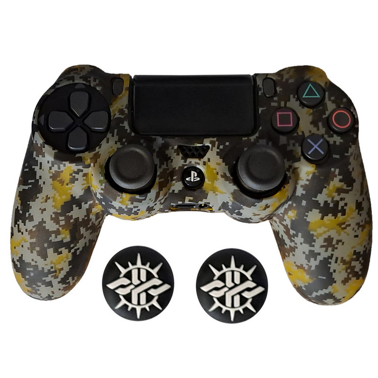 محافظ دسته پلی استیشن 4 مدل Army PS4145 به همراه روکش آنالوگ
