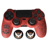 محافظ دسته پلی استیشن 4 مدل Liverpool PS4205 به همراه روکش آنالوگ