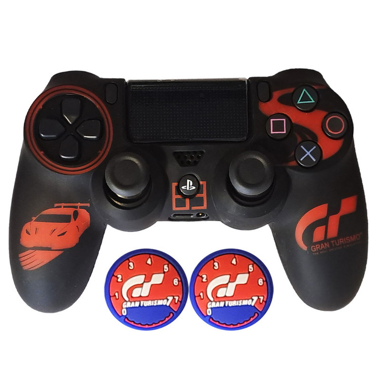 محافظ دسته پلی استیشن 4 مدل Gran turismo PS4272 به همراه روکش آنالوگ