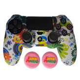 محافظ دسته پلی استیشن 4 مدل Rainbow PS4161 به همراه روکش آنالوگ
