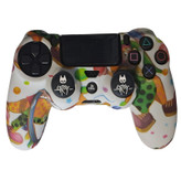 محافظ دسته پلی استیشن 4 مدل Clown PS4177 به همراه روکش آنالوگ