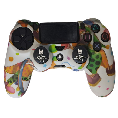 محافظ دسته پلی استیشن 4 مدل Clown PS4177 به همراه روکش آنالوگ