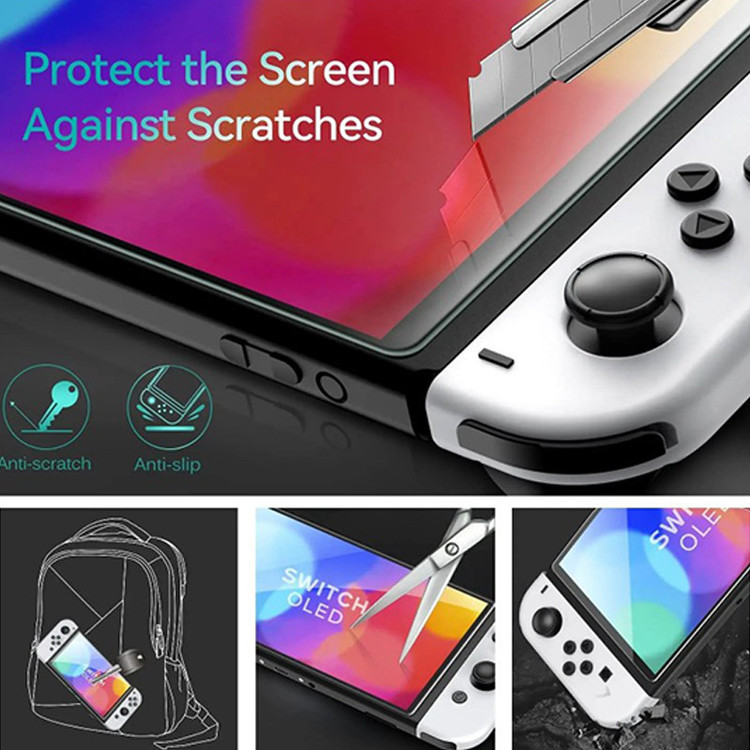 محافظ صفحه نمایش کنسول نینتندو سوییچ اولد مدل glass screen pro premium