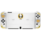 محافظ کنسول نینتندو سوییچ اولد مدل Gold White L601 به همراه کاور دسته و روکش آنالوگ