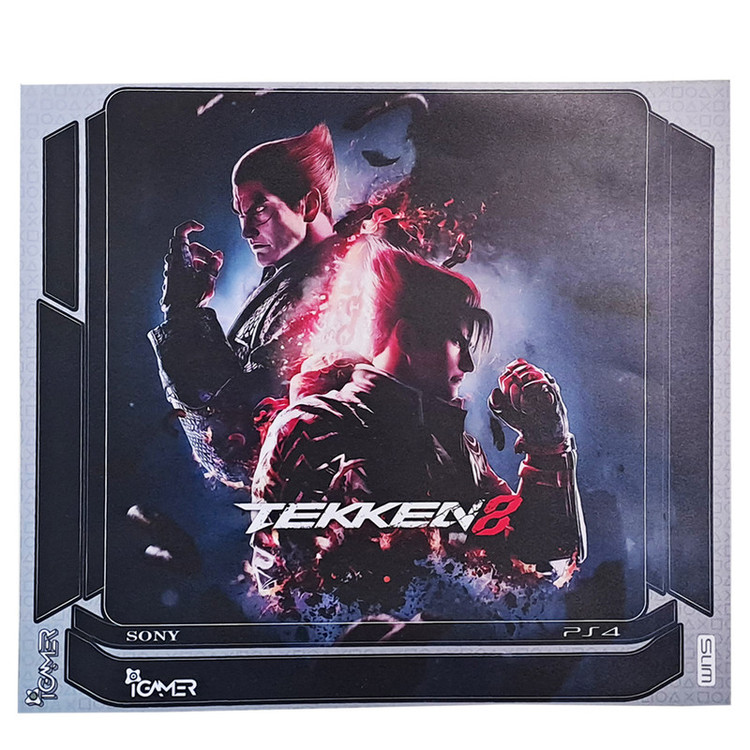 برچسب کنسول پلی استیشن 4 اسلیم مدل Skin slim 4019 Tekken