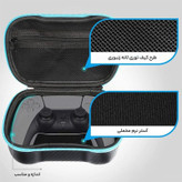 کیف حمل دسته بازی پلی استیشن 5 مدل PGTECH GP-506 به همراه روکش دسته و روکش آنالوگ