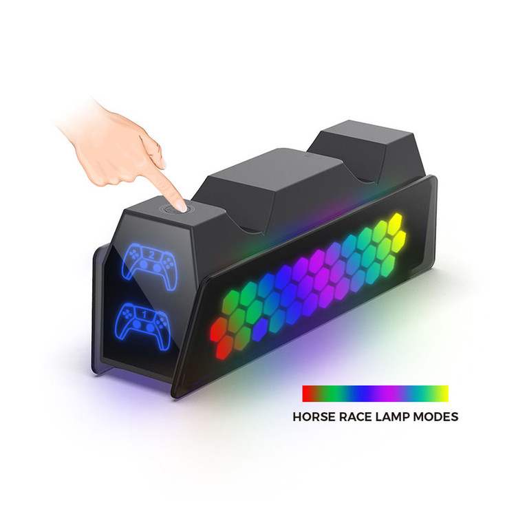 پایه شارژر RGB دسته پلی استیشن 5 دابی مدل DOBE TP5 3571