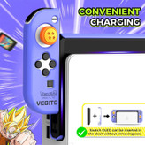 محافظ کنسول نینتندو سوییچ اولد مدل DragonBall Vegito L839 به همراه کاور دسته و روکش آنالوگ