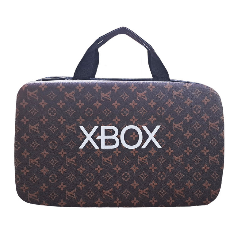 کیف حمل کنسول xbox series s مدل چرمی طرحدار