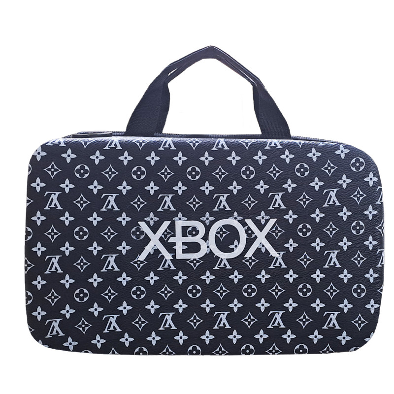 کیف حمل کنسول xbox series s مدل چرمی طرحدار