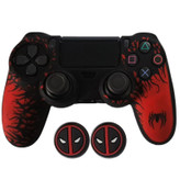 محافظ دسته پلی استیشن ۴ مدل Spider PS4371 به همراه روکش آنالوگ