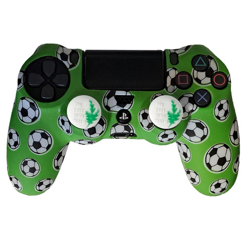 محافظ دسته پلی استیشن 4 طرح توپ فوتبال مدل Ball PS4333 به همراه روکش آنالوگ