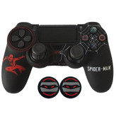 محافظ دسته پلی استیشن ۴ مدل Spiderman PS4365 به همراه روکش آنالوگ