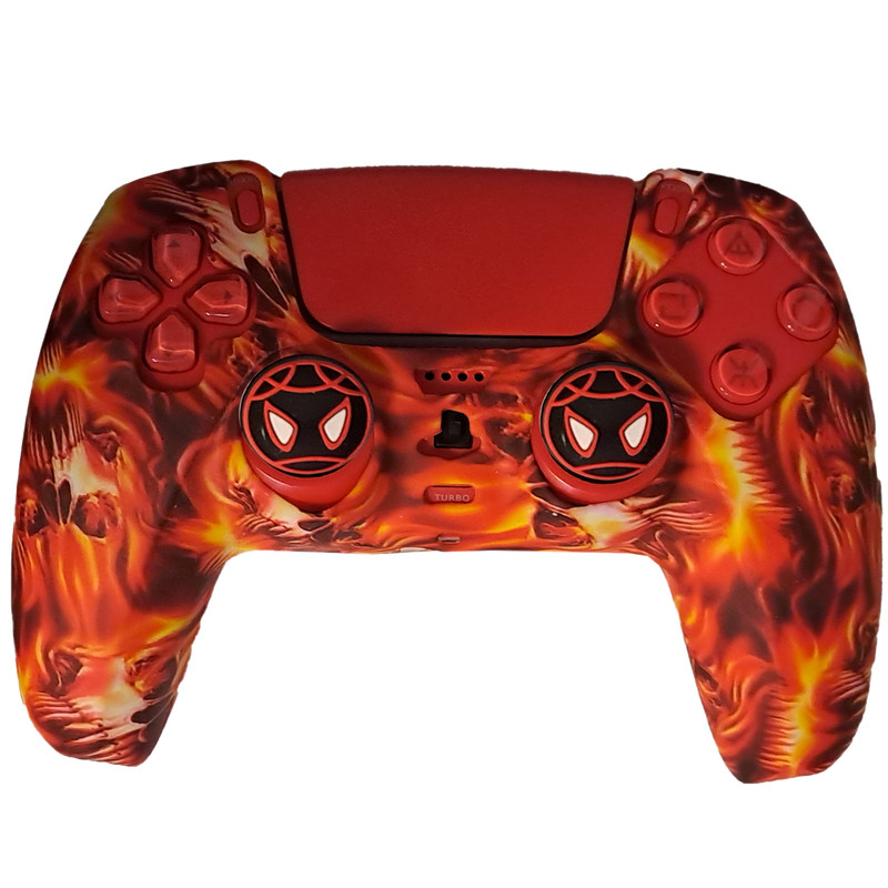محافظ دسته بازی پلی استیشن 5 مدل fiery skull PS5155