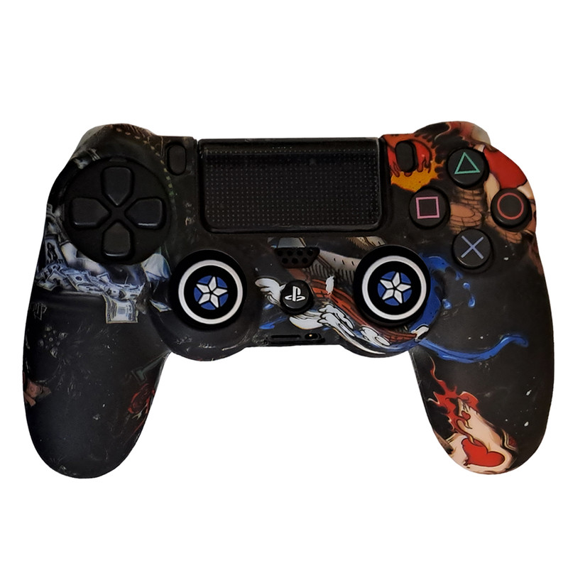 محافظ دسته پلی استیشن 4 مدل Money PS4315 به همراه روکش آنالوگ