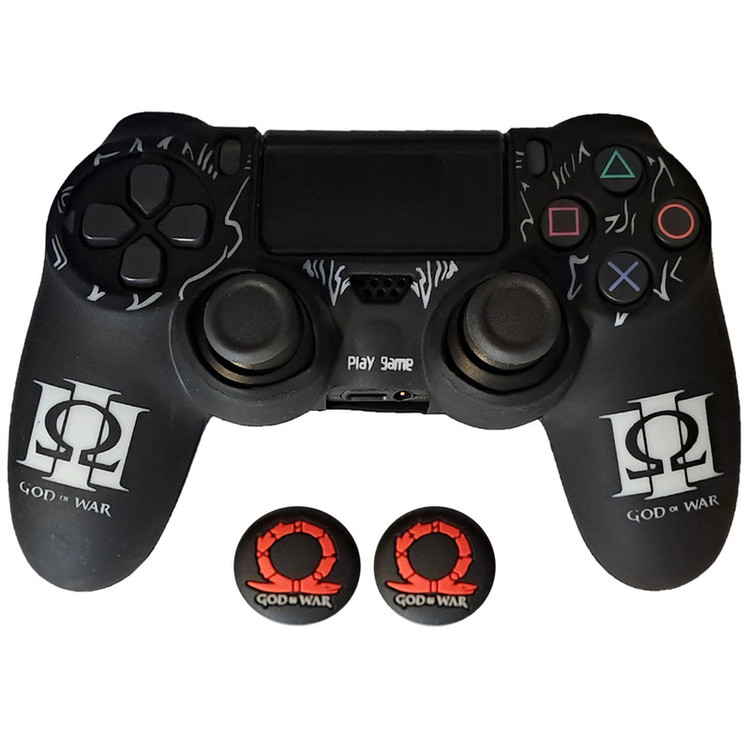 محافظ دسته پلی استیشن 4 مدل GODOFWAR PS4104 به همراه روکش آنالوگ