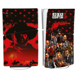 برچسب کنسول پلی استیشن 5 اسلیم طرح رد دد مدل SKIN SLIM PS504 REDDEAD