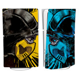 برچسب کنسول پلی استیشن 5 اسلیم طرح MORTAL KOMBAT مدل SKIN SLIM PS508