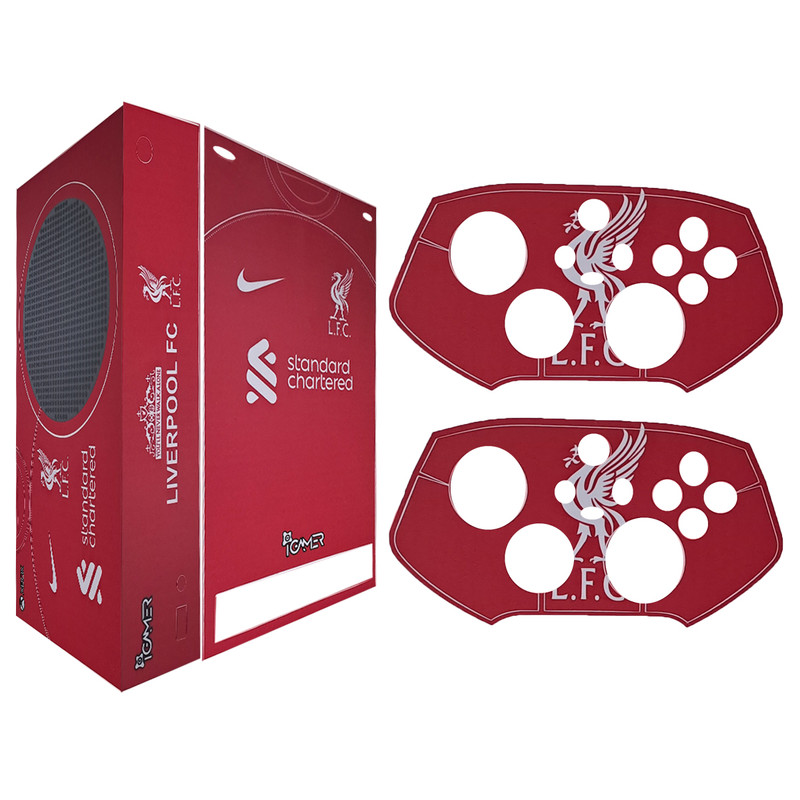 برچسب کنسول ایکس باکس سری اس آیگیمر طرح LFC مدل Skins0027 مجموعه 3 عددی