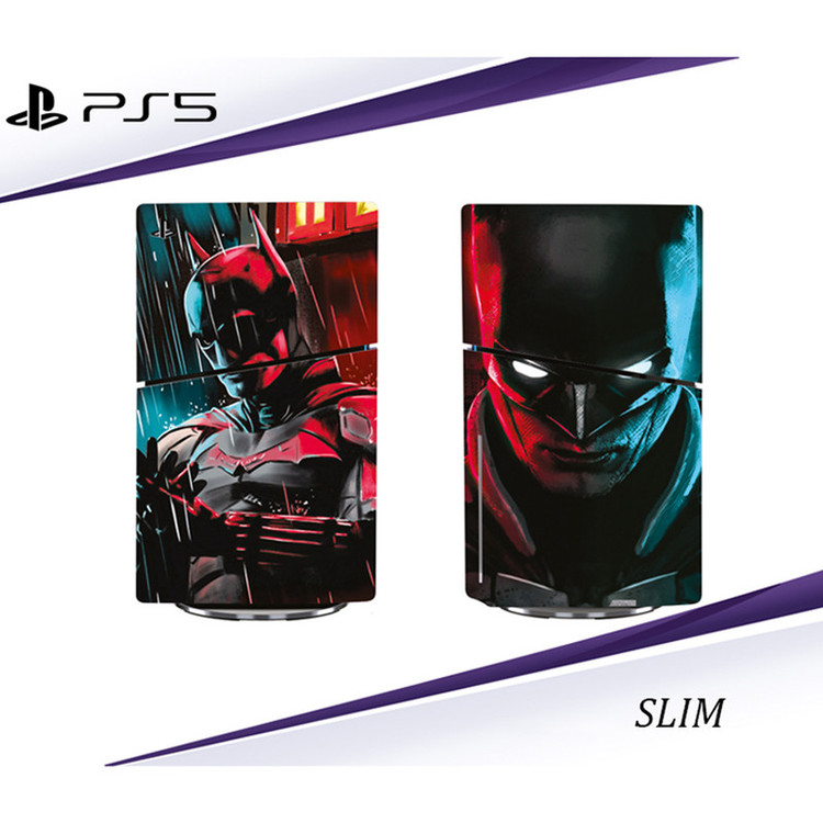 برچسب کنسول پلی استیشن 5 اسلیم طرح بتمن مدل SKIN SLIM PS506