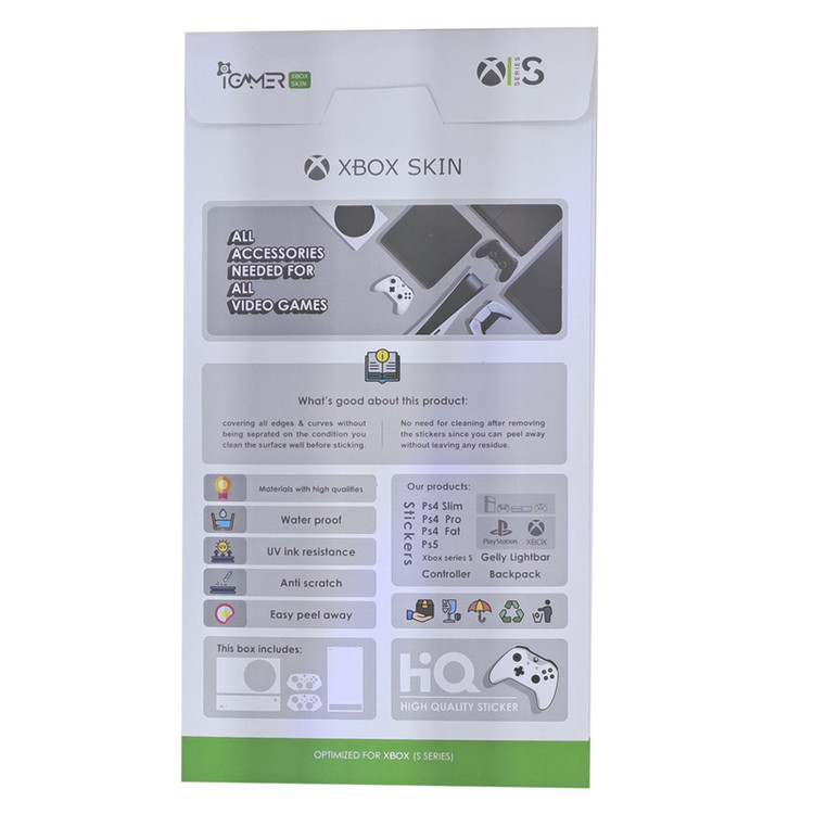 برچسب کنسول بازی ایکس باکس سری اس آیگیمر مدل Skins0018 مجموعه 3 عددی