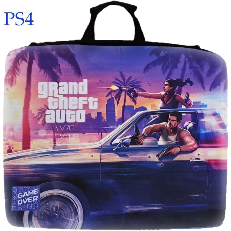 کیف حمل کنسول PS4 طرح GTA VI