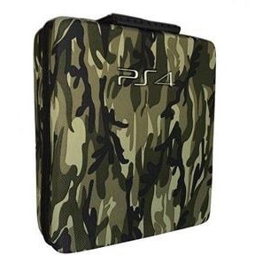 کیف حمل کنسول ps4 طرح سبز ارتشی
