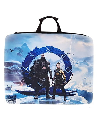 کیف حمل کنسول ps4 طرح god of war