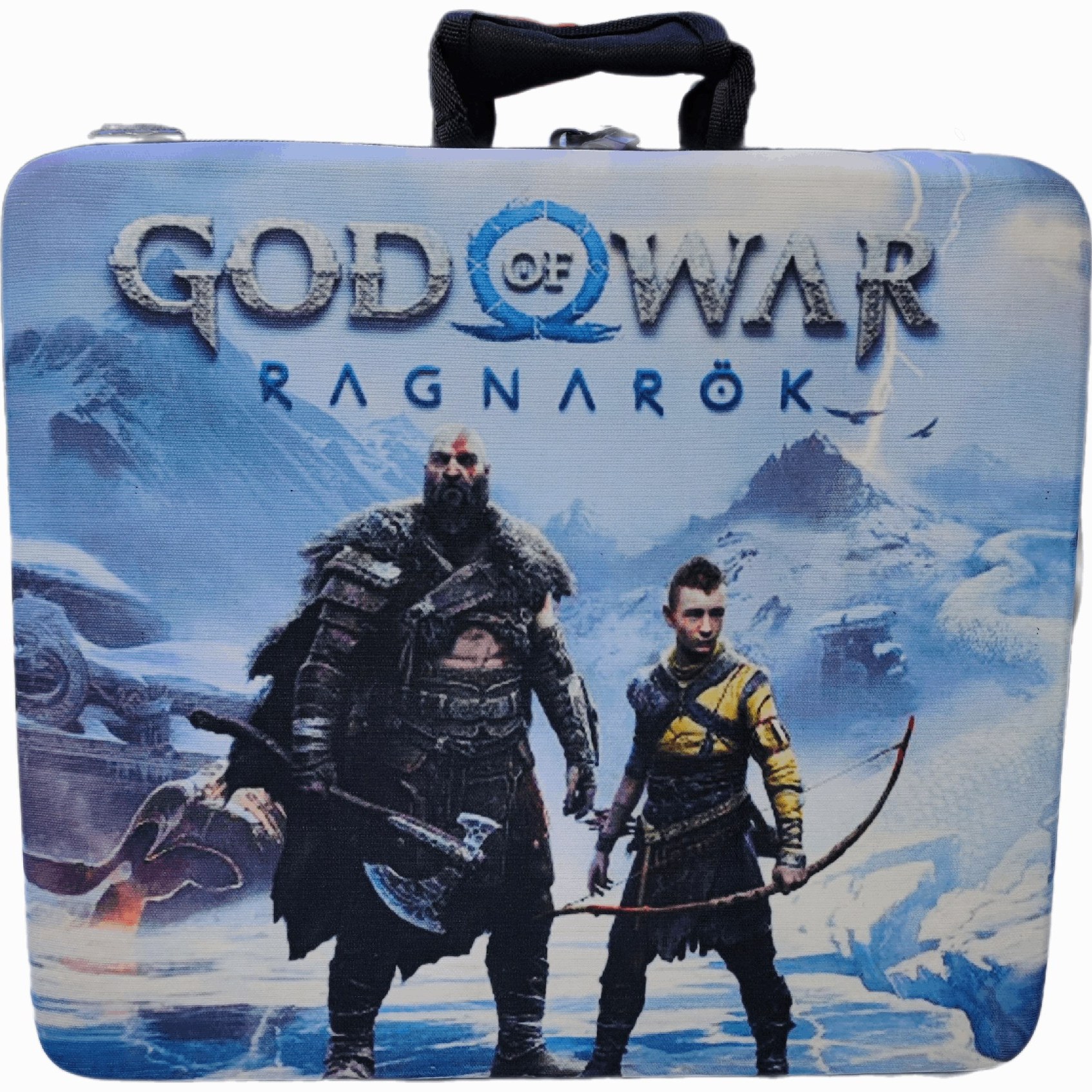 کیف حمل PS4 و XBOX های نسل هشتم طرح God of War Ragnarök