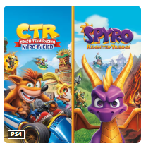 اکانت crash ctr + spyro