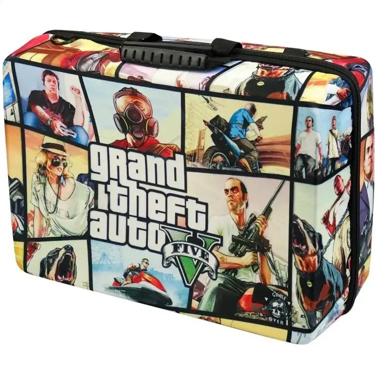 کیف حمل کنسول پلی استیشن 5 اسلیم مدل GTA