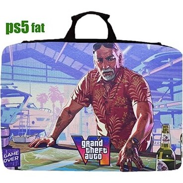کیف حمل کنسول PS5 فت طرح GTA