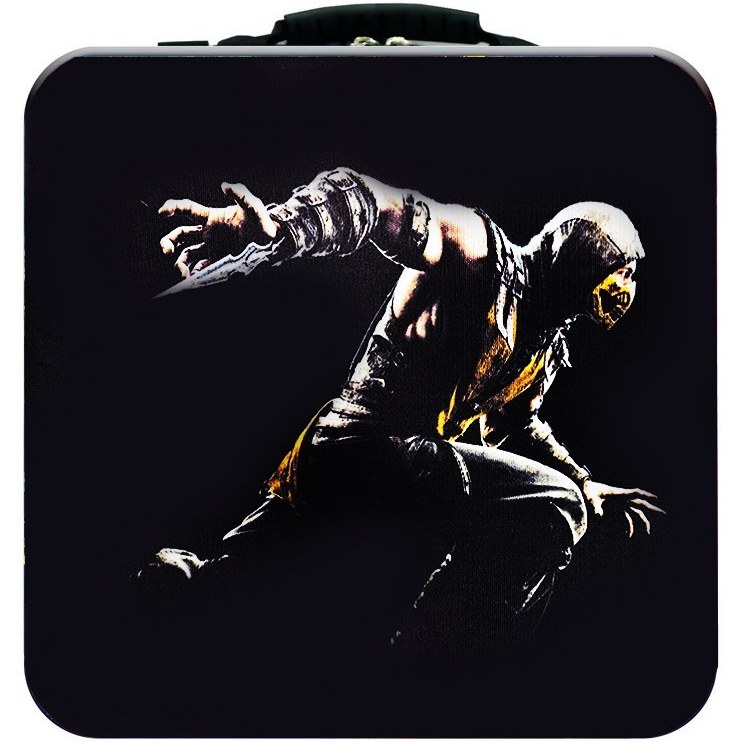 کیف حمل کنسول بازی PS4 پلی استیشن طرح Mortal Kombat XL