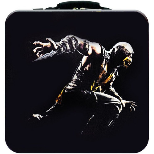 کیف حمل کنسول بازی PS4 پلی استیشن طرح Mortal Kombat XL