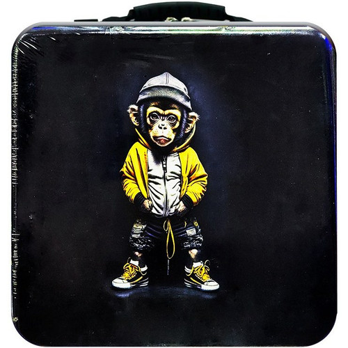 کیف حمل کنسول بازی PS4 پلی استیشن طرح monkey